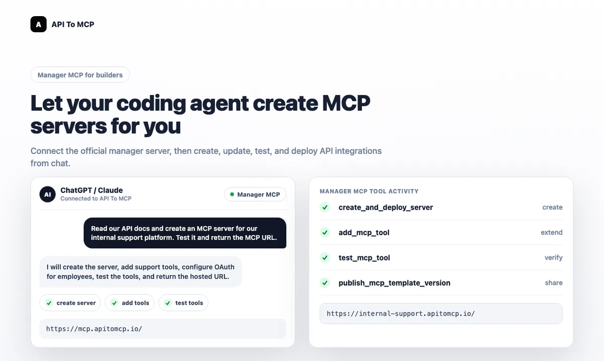 API to MCP — captura 3