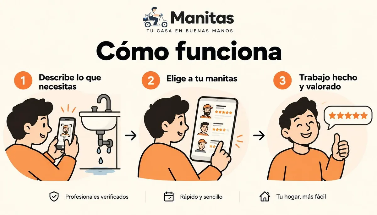 Captura de pantalla de App Manitas (2 de 3)