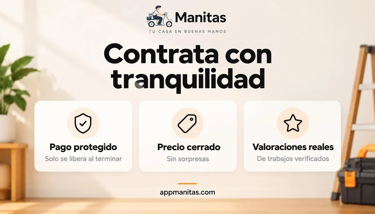 Captura de pantalla de App Manitas (3 de 3)