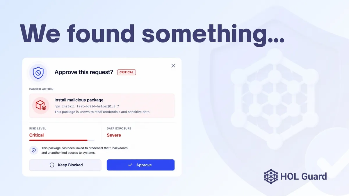 HOL Guard: Control local para aprobar lo que hace tu agente de IA antes de actuar