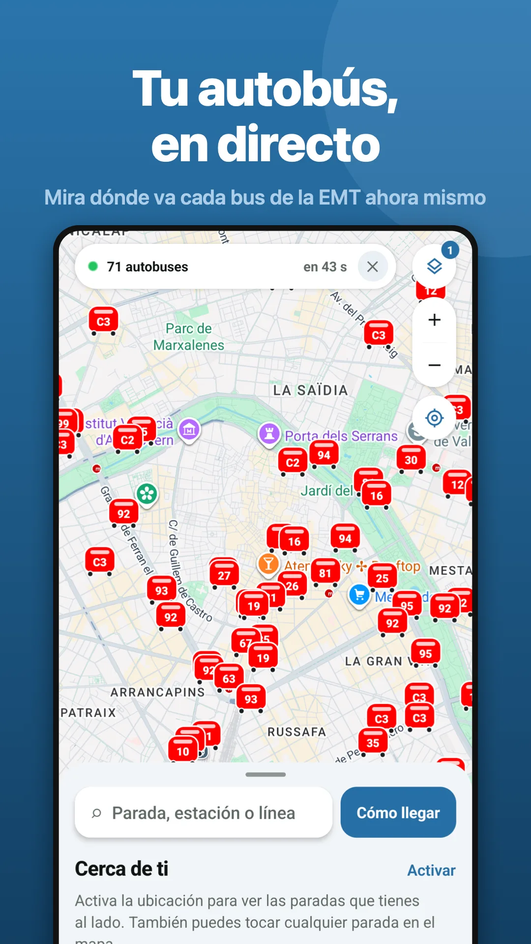 Captura de pantalla de Horarios VLC (3 de 3)