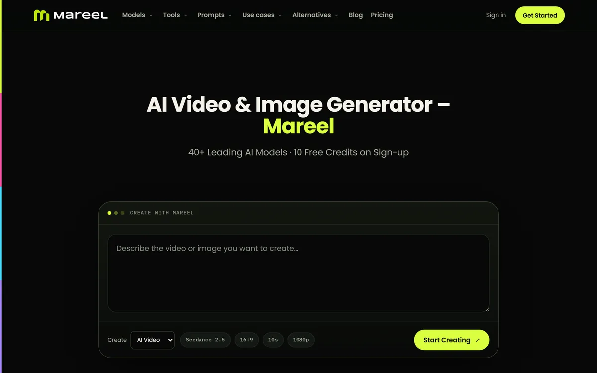 Mareel: Mareel: todos los mejores modelos de IA en un solo espacio