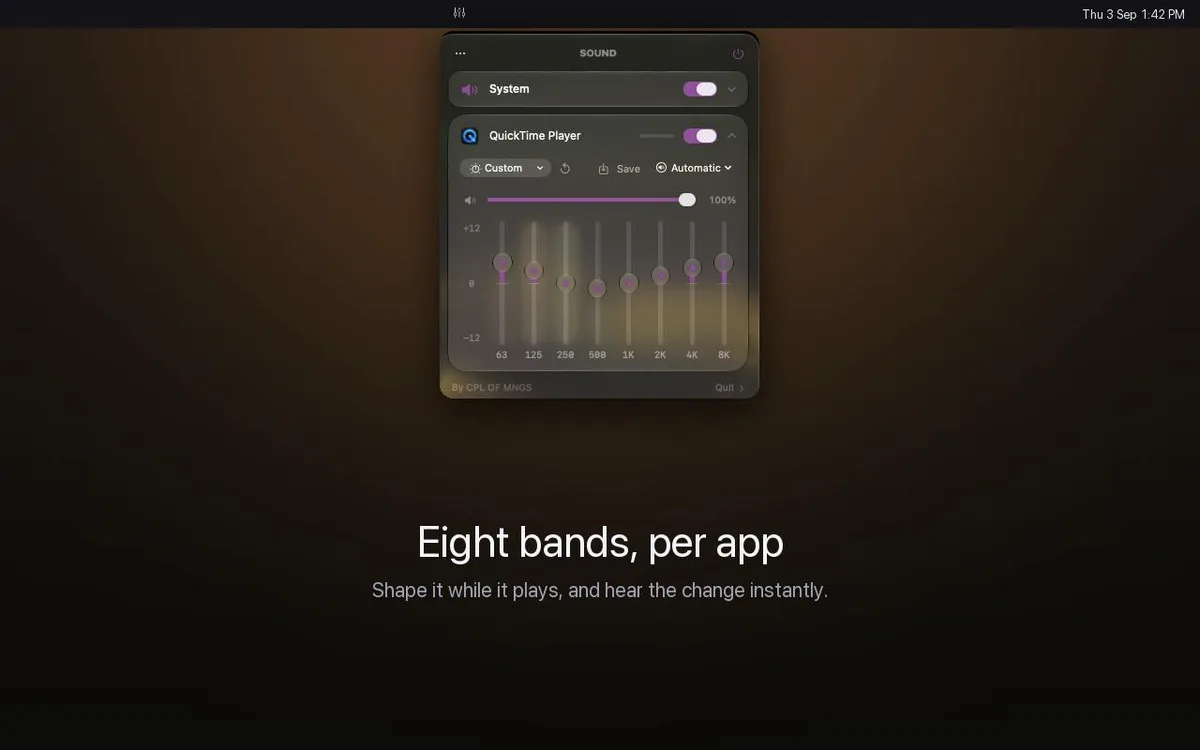 Captura de pantalla de SOUND (2 de 3)