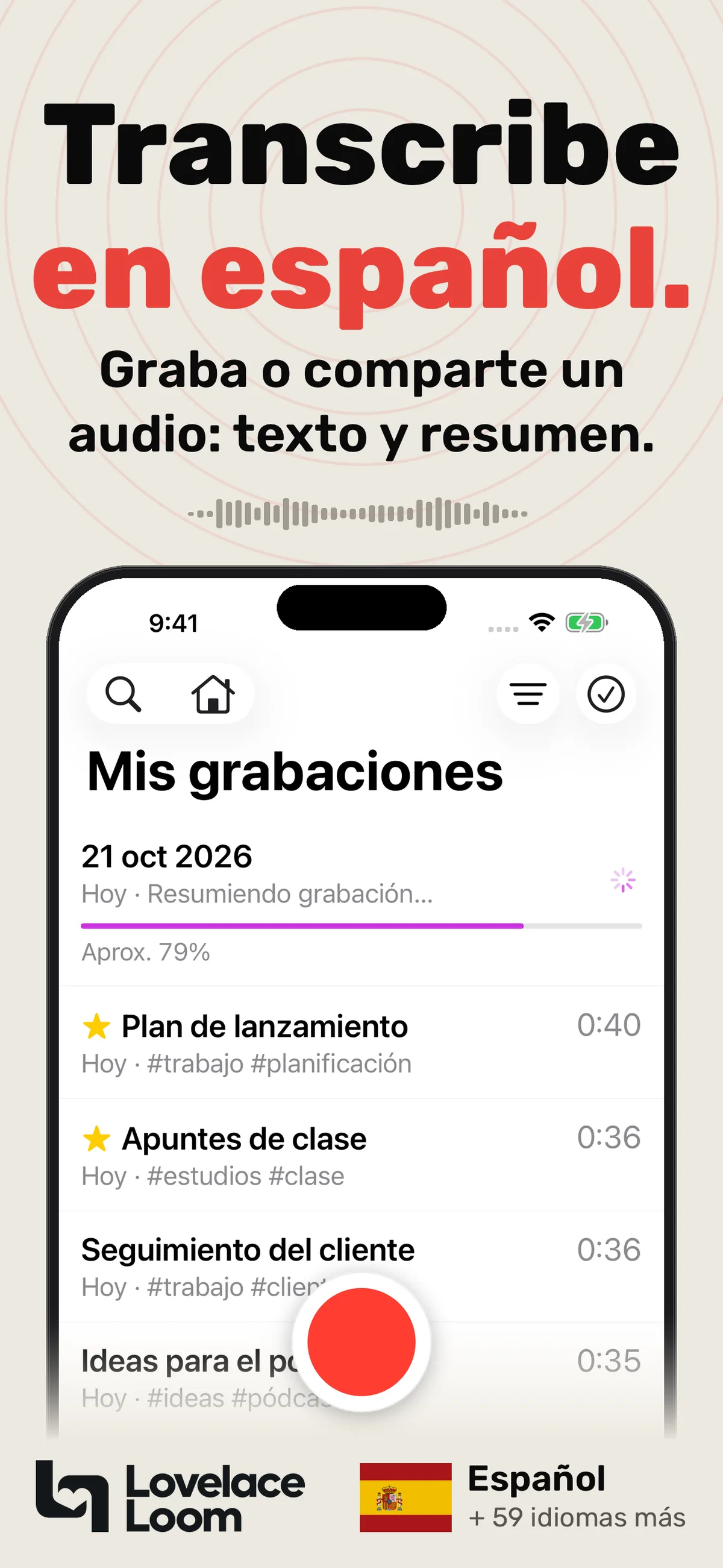 ToText: Convierte cualquier grabación en transcripción, resumen y respuestas