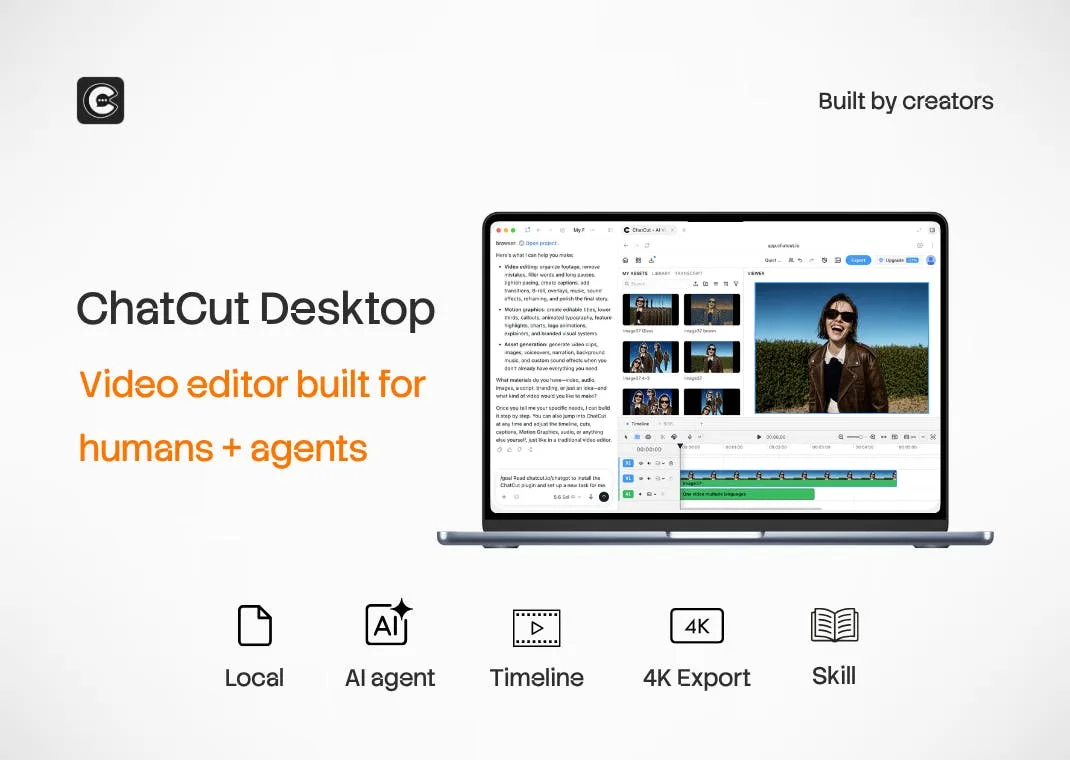ChatCut Desktop — captura 1