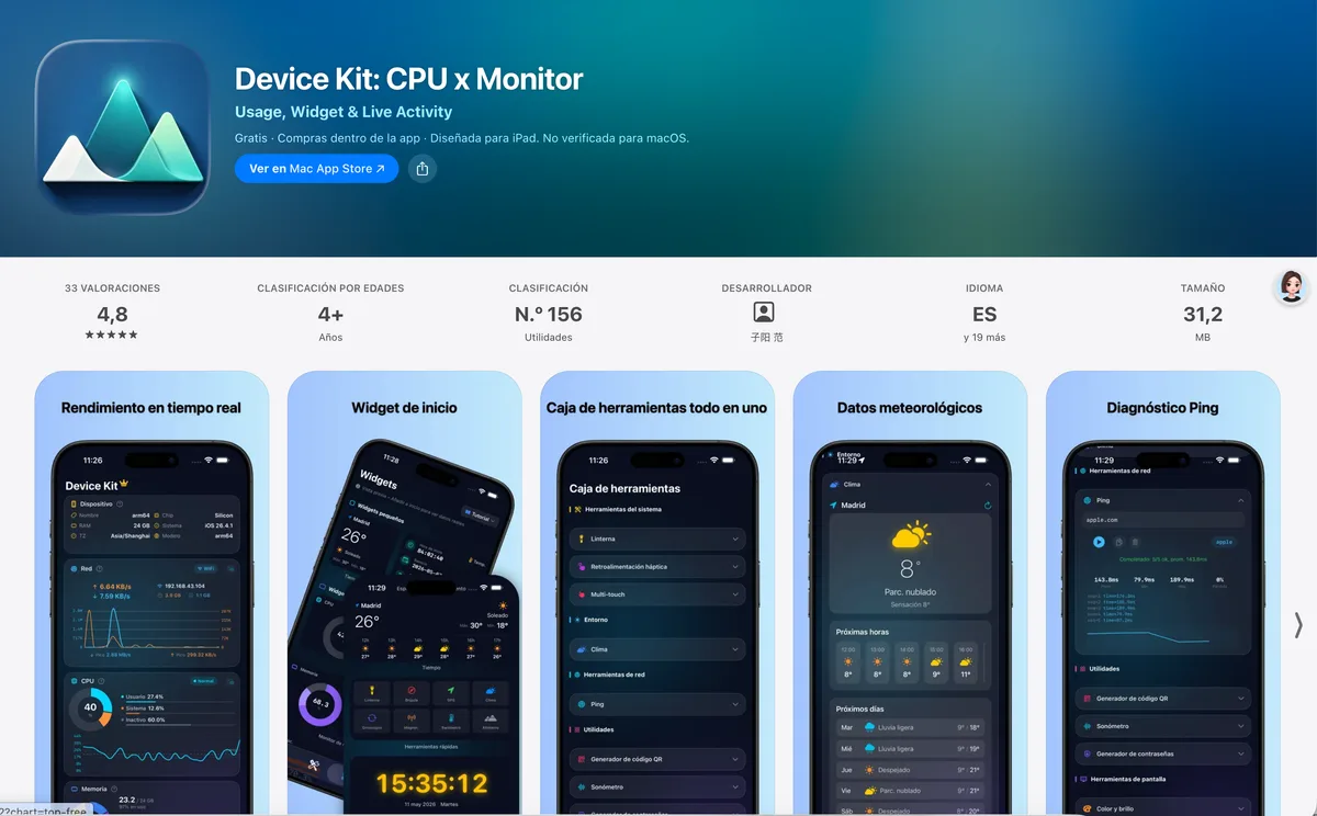 Device Kit:CPU x Monitor — captura 1