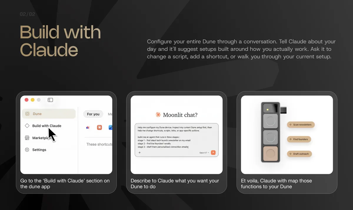 Dune Keypad — captura 3