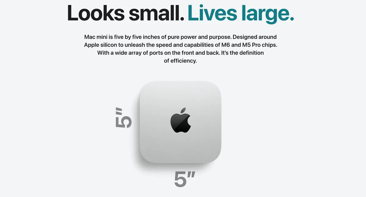 Mac mini — captura 2