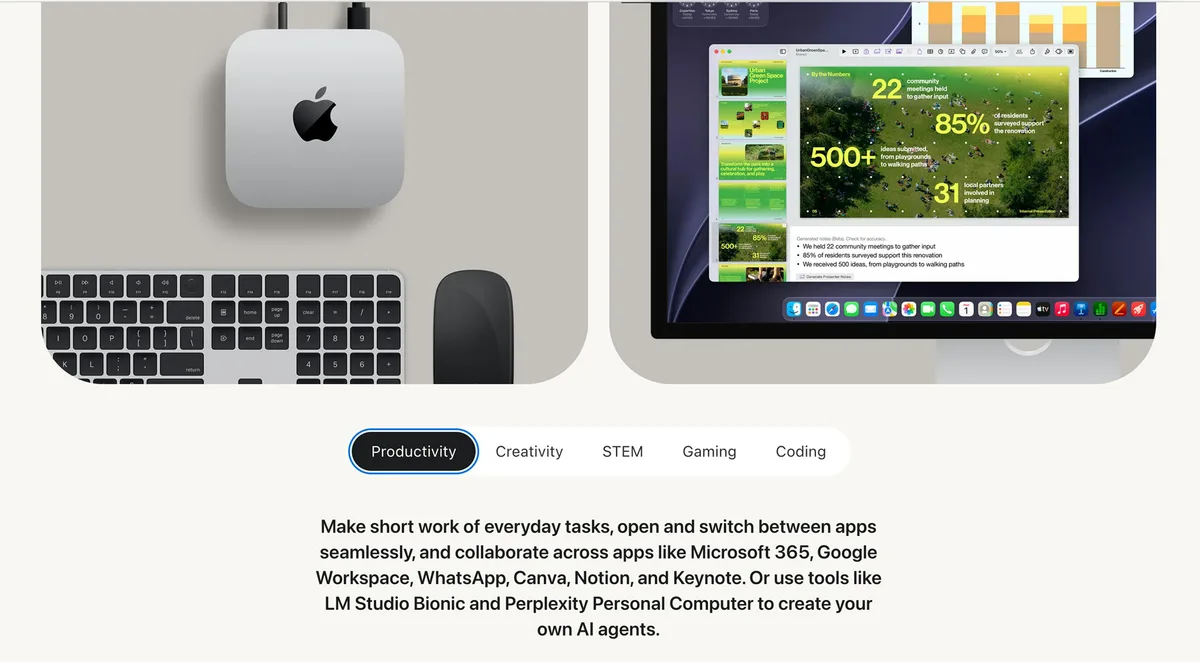 Mac mini — captura 3