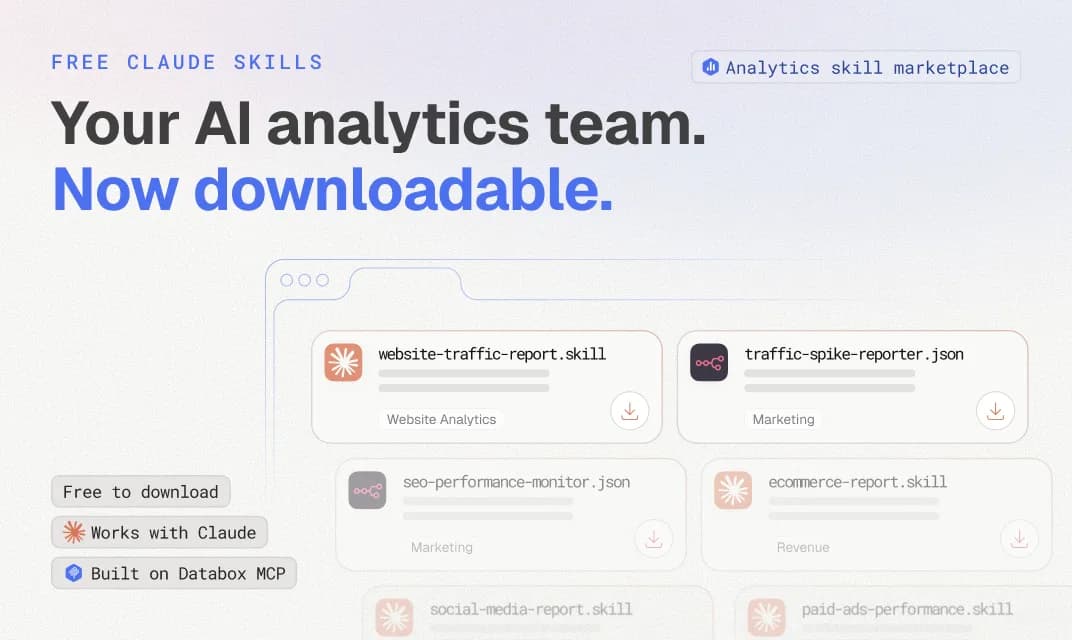 Skills Marketplace by Databox — captura 1