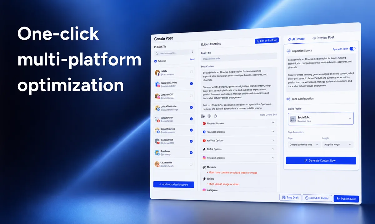 SocialEcho 2.0 — captura 3