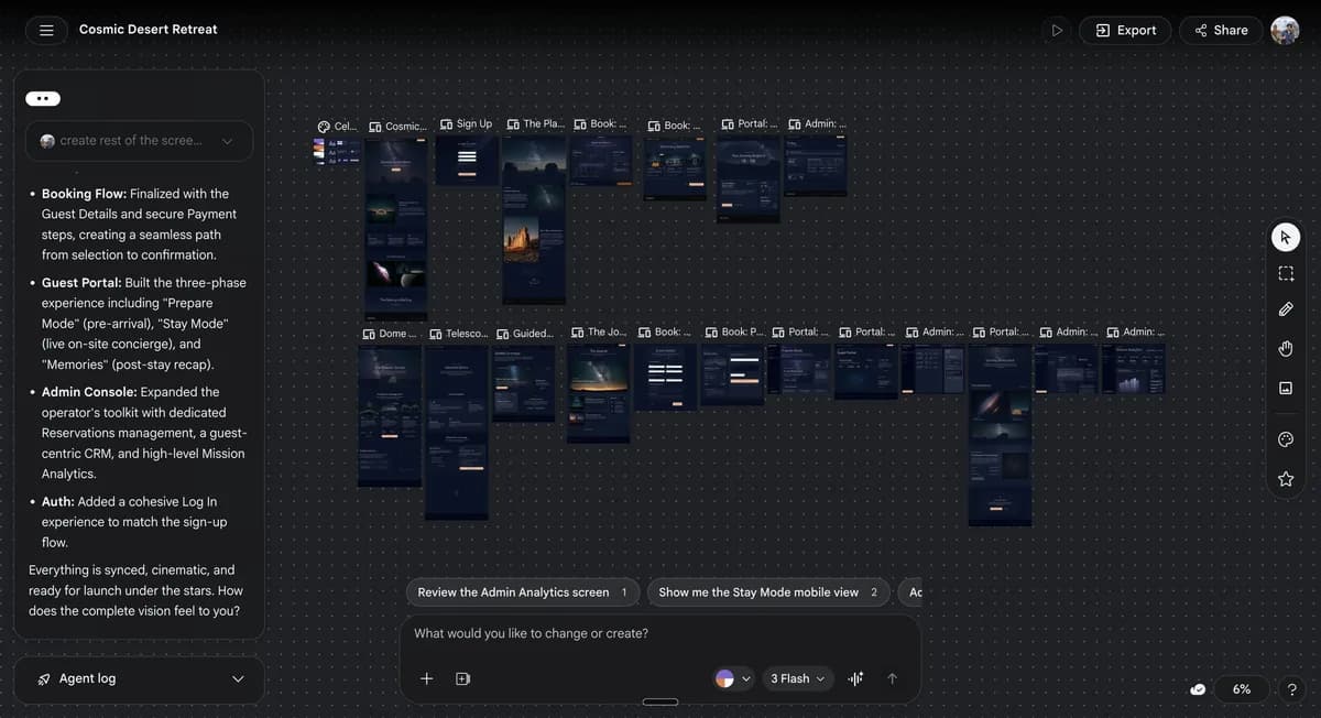 Stitch 3.0 by Google — captura 3