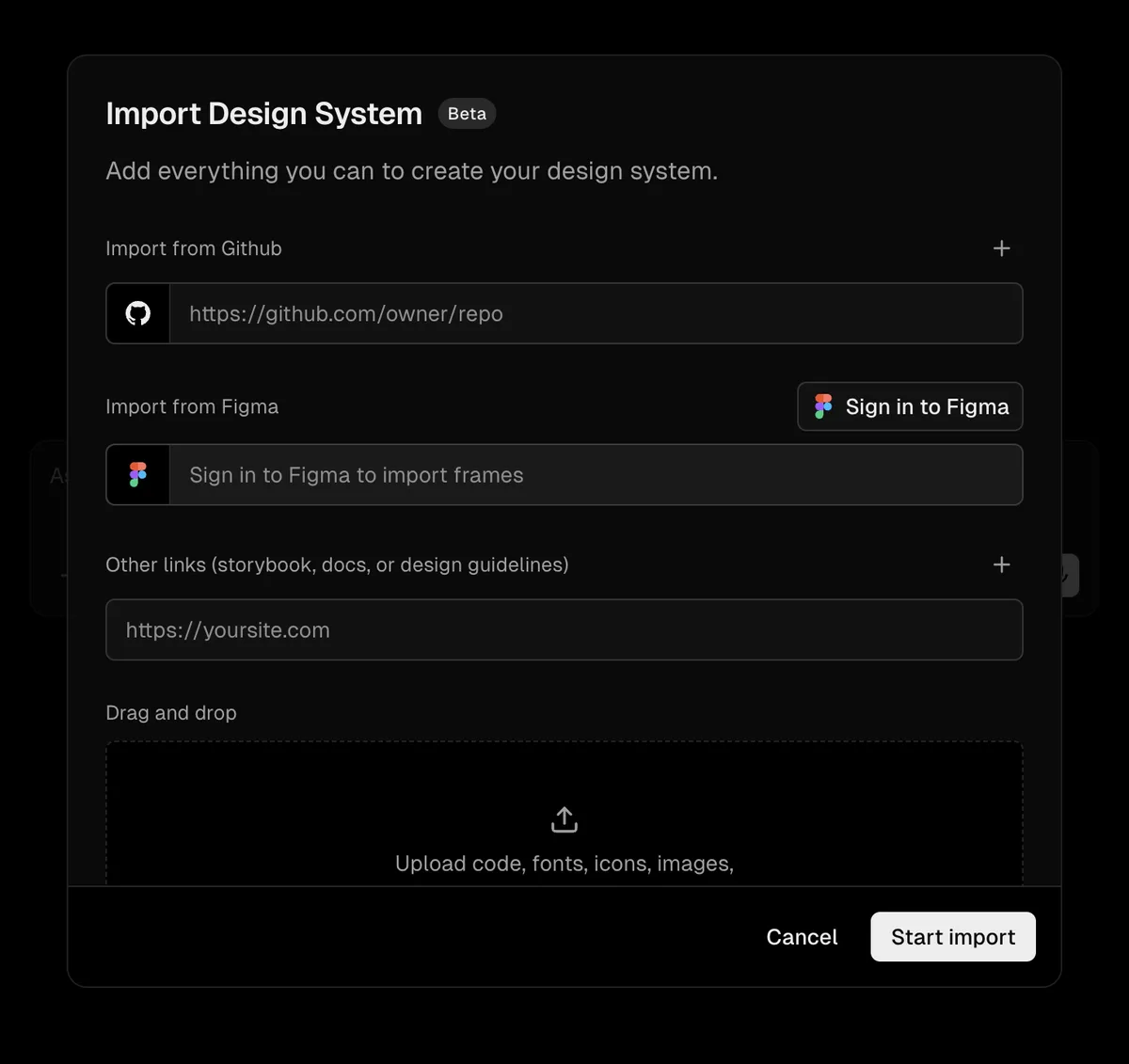 v0 Design Systems 2.0 — captura 3